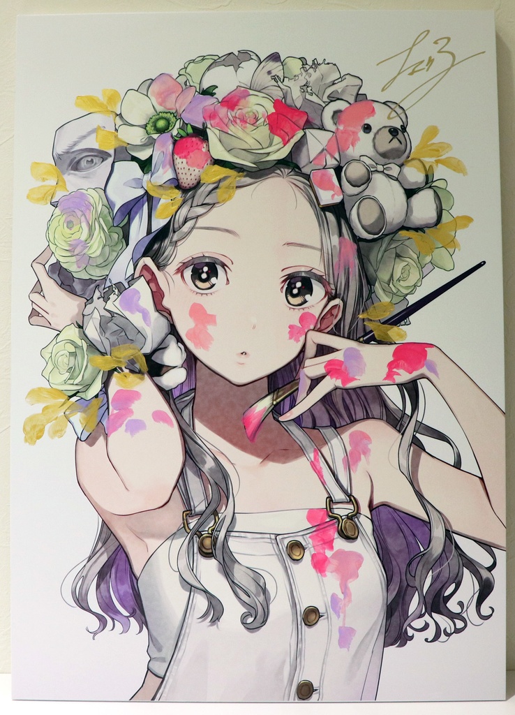 チェリ子　　bouquet（ペチュニア）【直筆着彩】【受注生産】