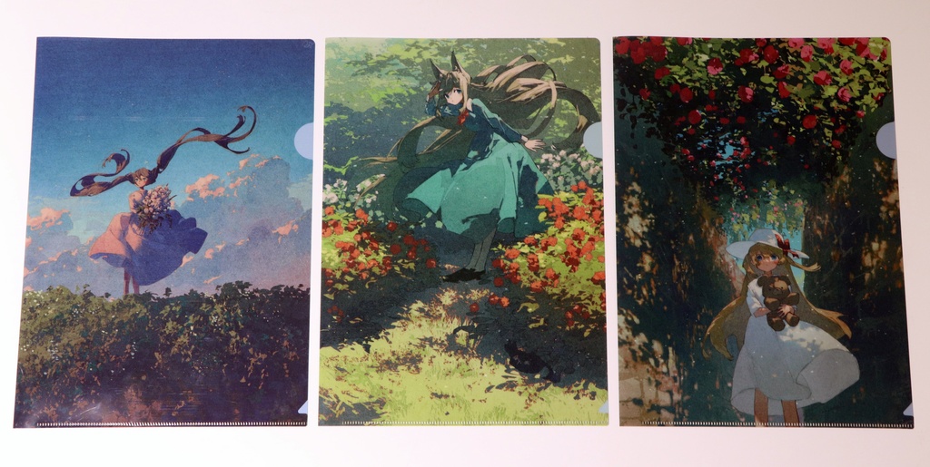 potg  クリアファイル３枚セット