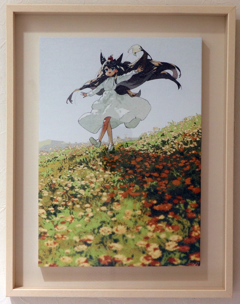 potg 　りんご　直筆サイン入りキャンバス【１点限定】 【受注生産】