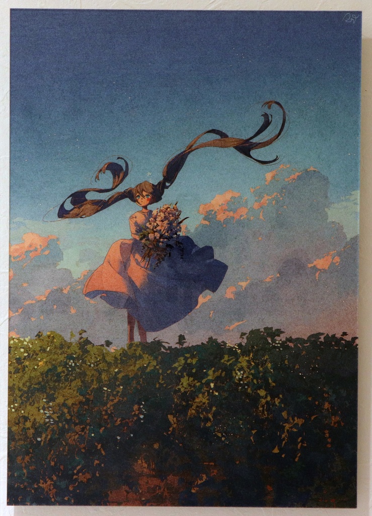 potg　遠くを見ている　直筆サイン入りアクリルマウント　【１点限定】【受注生産】