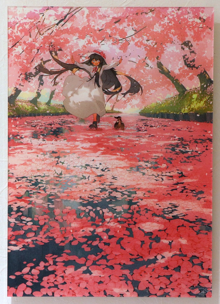 potg　まるで道のようだ　直筆サイン入りアクリルマウント【１点限定】【受注生産】