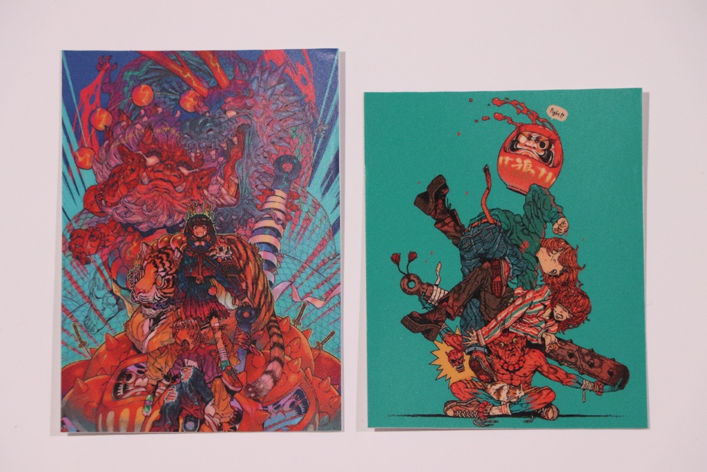 Kou　ステッカー２枚セット