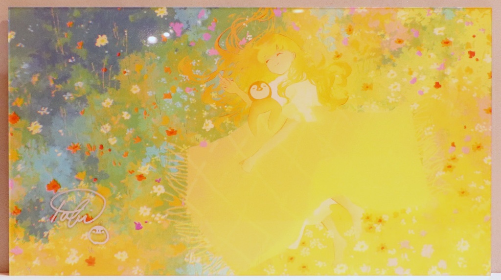 tabi　ブランケットロマンス　直筆サイン入りアクリルマウント【１点限定】【受注生産】