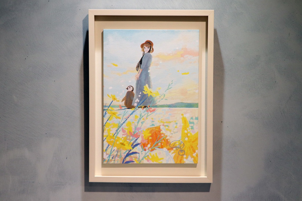 tabi　mirage　直筆サイン入りキャンバス　【１点限定】【受注生産】