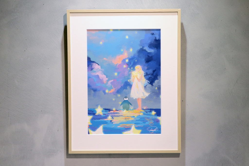 tabi　夜を往く　　直筆サイン入り複製原画　【１点限定】【受注生産】