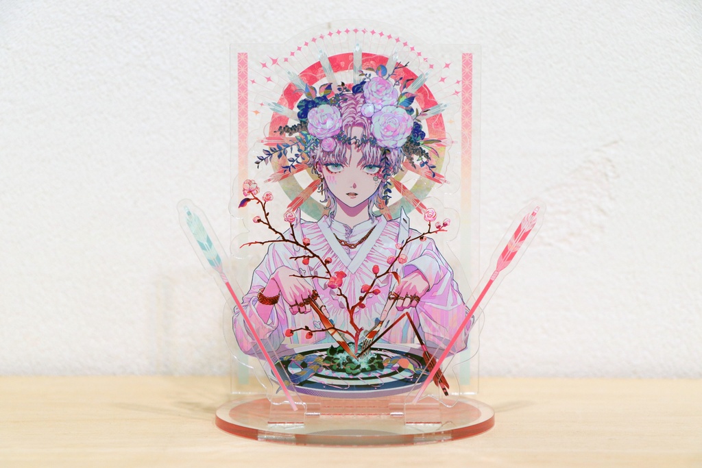 秋赤音 アクリルジオラマスタンド - ILLUST GALLERY TOLALA - BOOTH