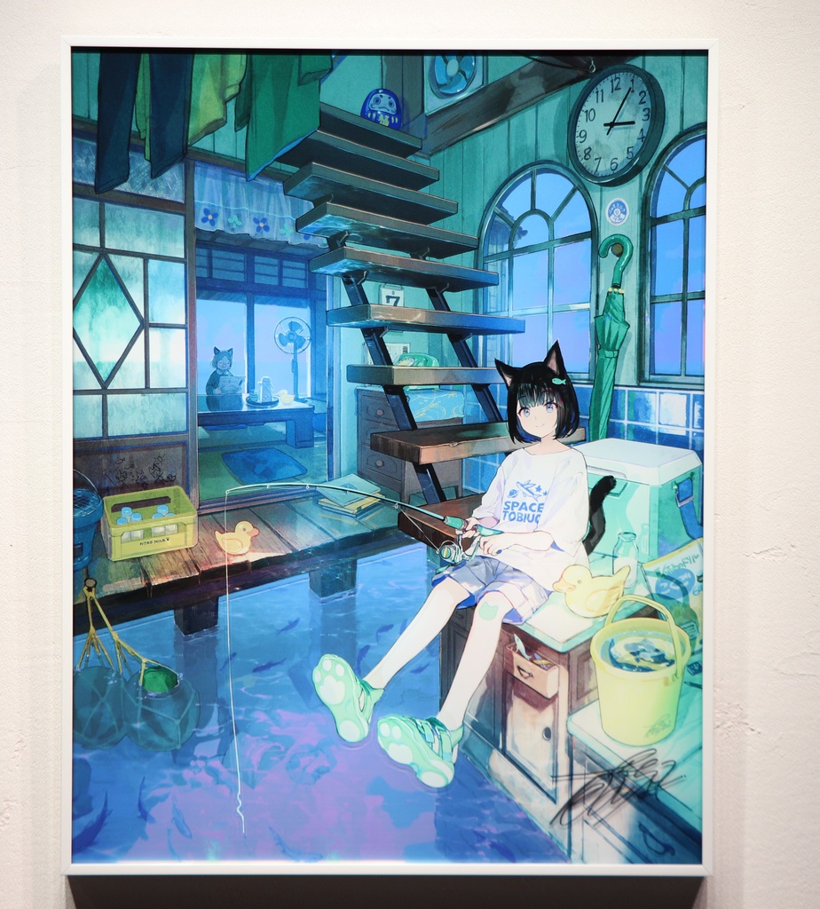 藤ちょこ　「ゆうごはん釣り」【受注生産】