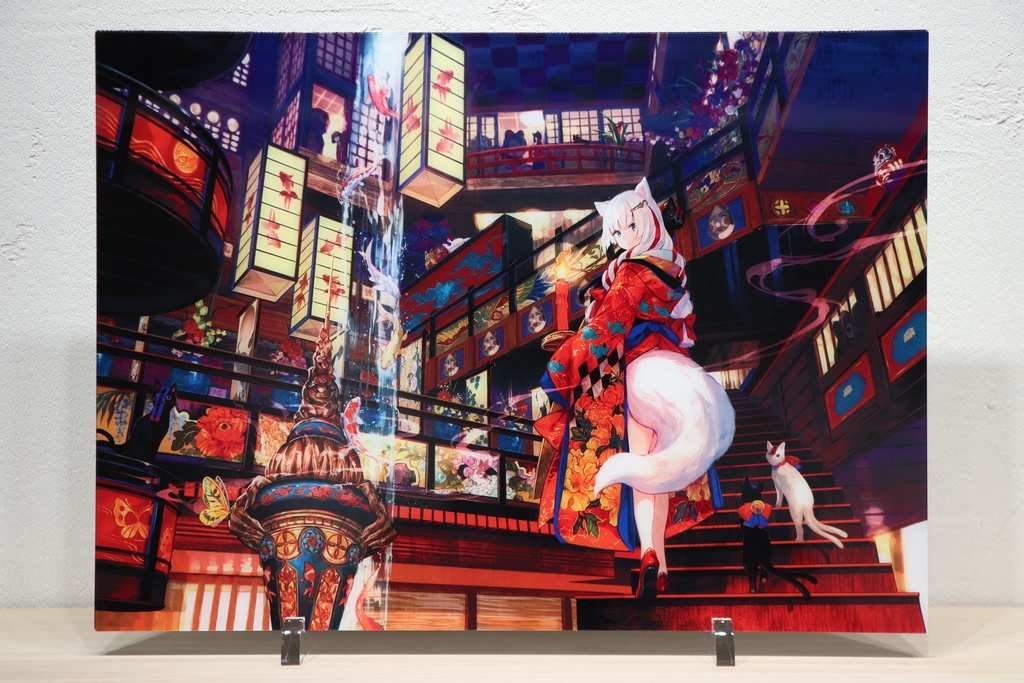 藤ちょこ　「幽り家」　額無　【受注生産】