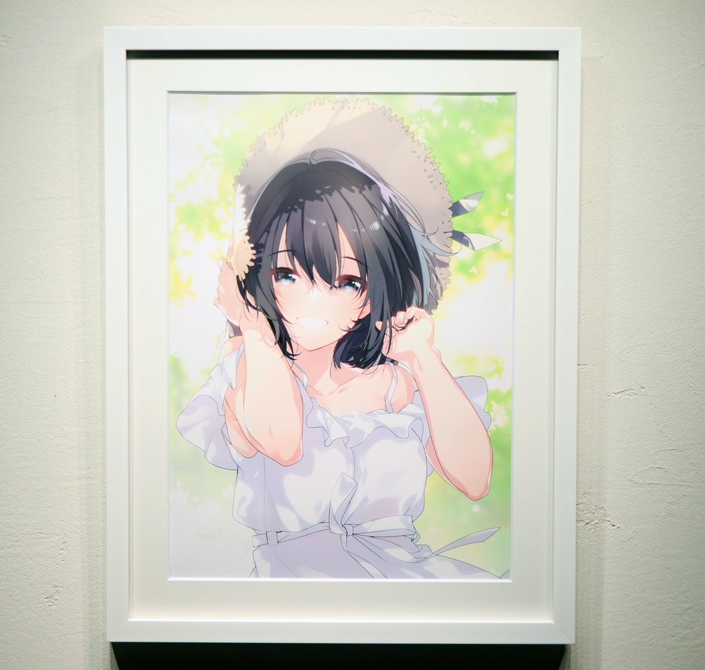  U35　「夏の眩しさ」　額付　【受注生産】