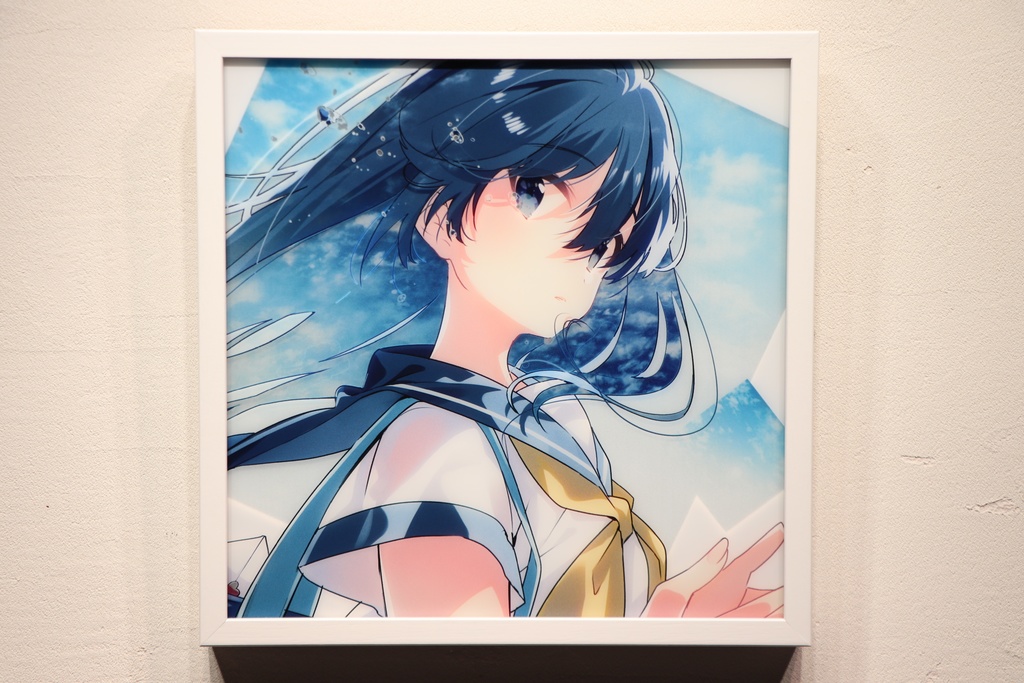 U35　「青夏」額付　【受注生産】