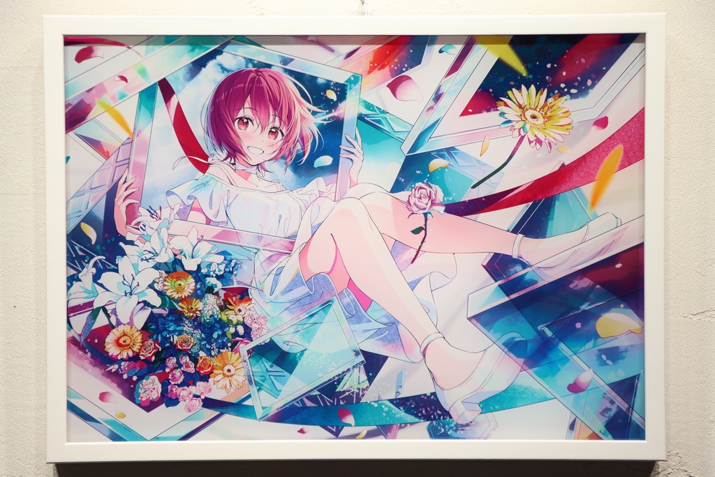 あかもく　「Boundaries.」額付　【受注生産】