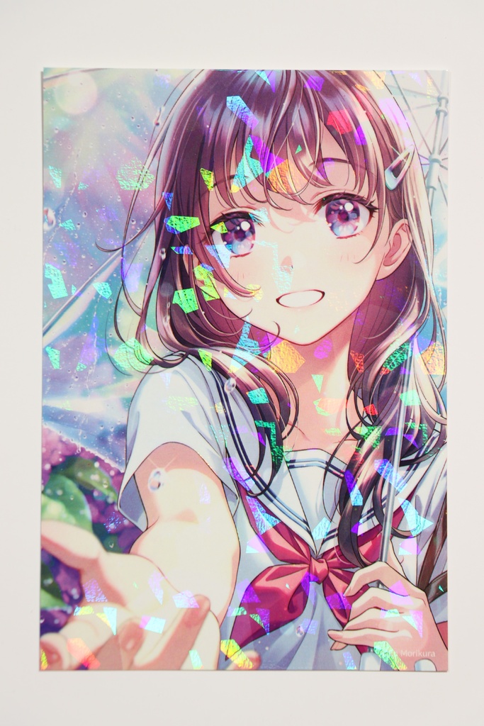 森倉円　ホログラムポストカード　prism