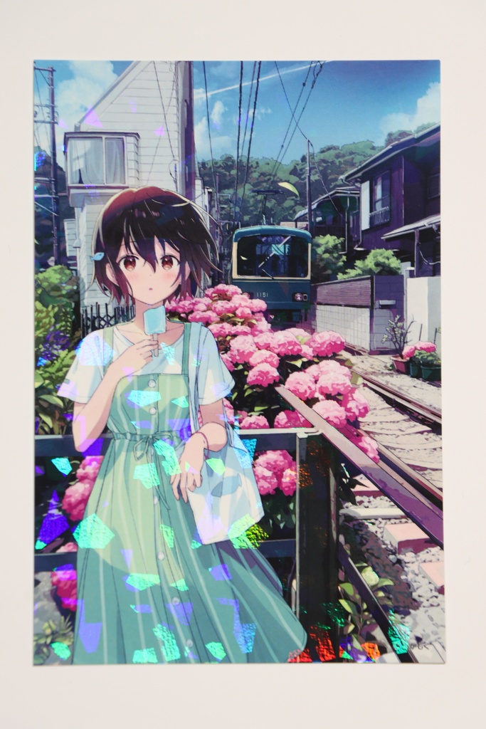 あかもく　ホログラムポストカード　ショートショート・スナップショット