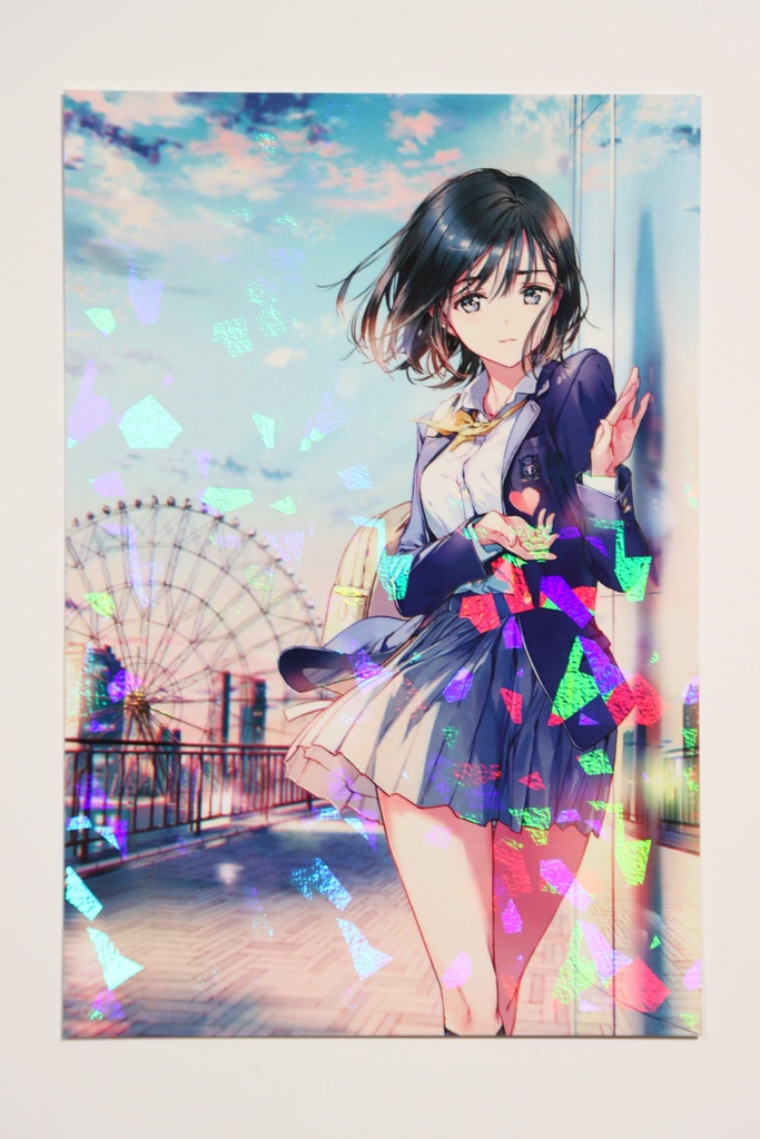 Tiv　ホログラムポストカード　　心を繋ぎたくて