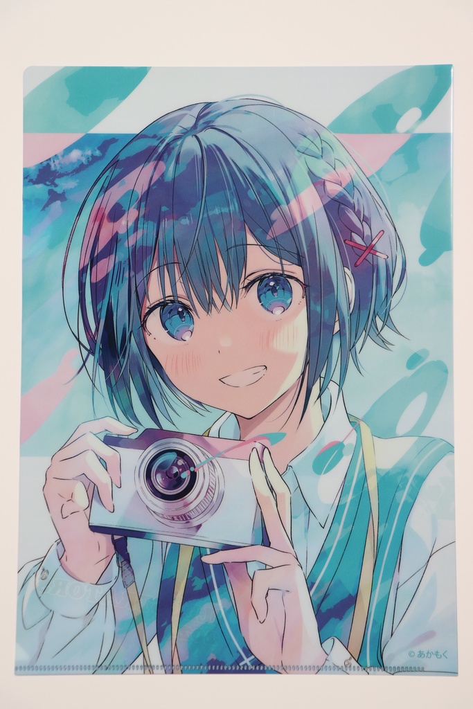 あかもく　クリアファイル　取りこぼさないように