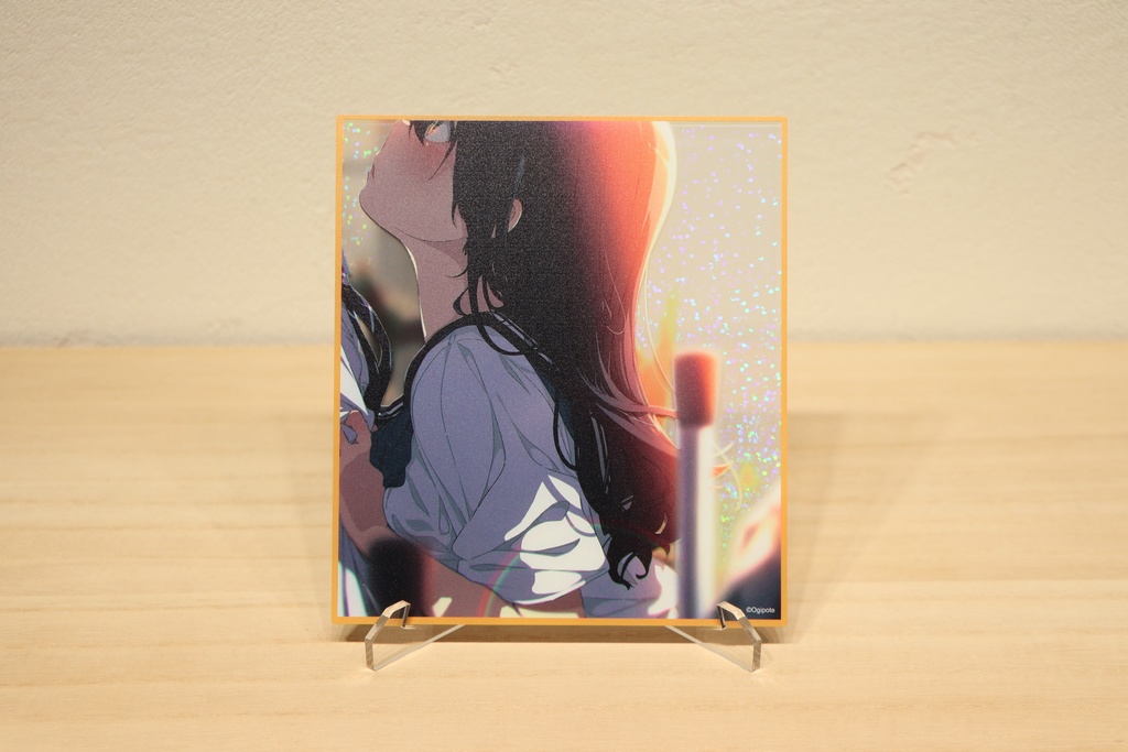 荻pote　アクリルミニ色紙　　grow