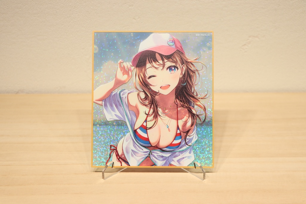 森倉円　アクリルミニ色紙　sunshine girl
