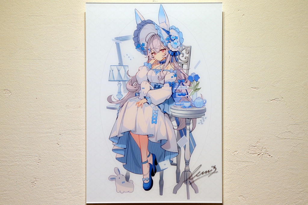 イコモチ　三月兎の茶会　アクリルマウント【受注生産】