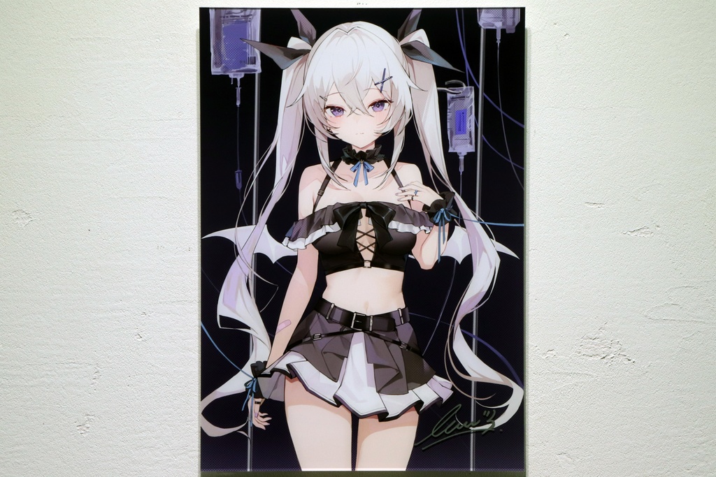 イコモチ　ヴァンパイアちゃん　アクリルマウント【受注生産】