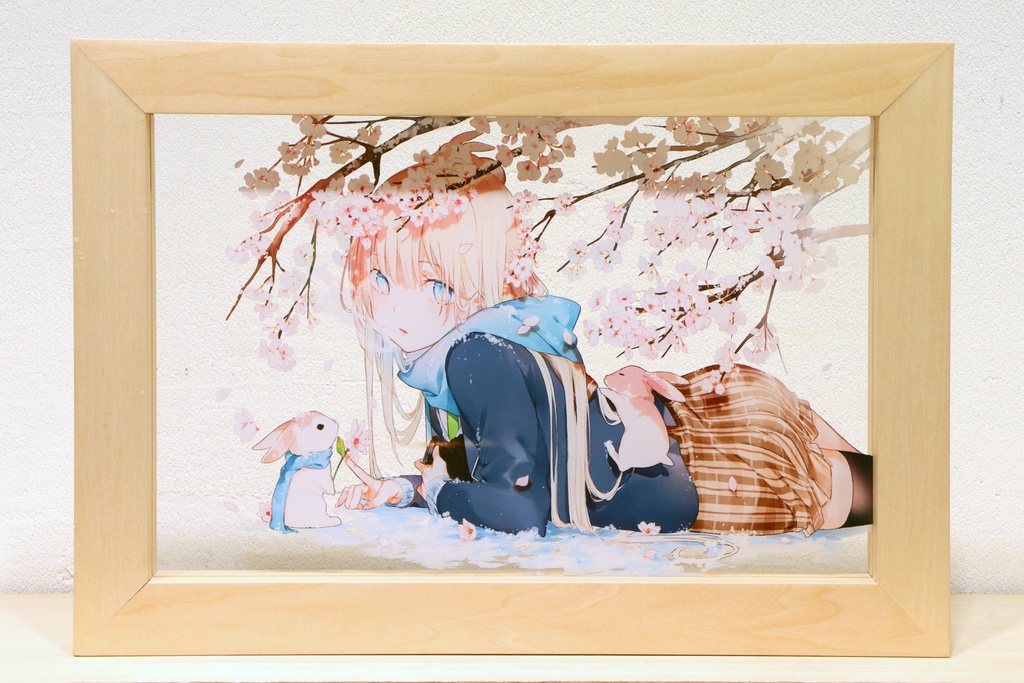 美和野らぐ　雪とうさぎとないしょの話　【受注生産】