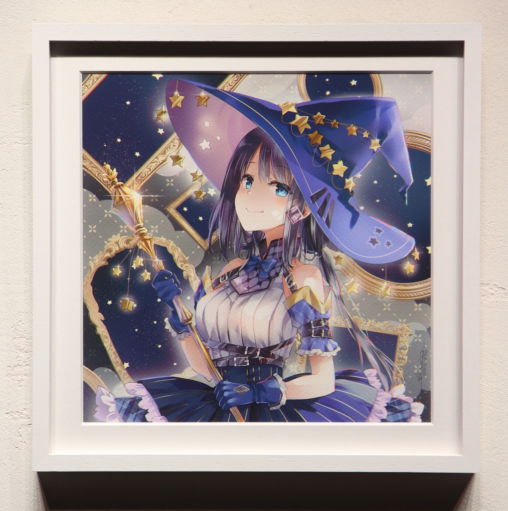 成瀬ちさと　複製原画１６　星空の魔女【受注生産】