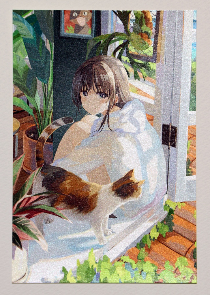 成瀬ちさと　ポストカード　KV