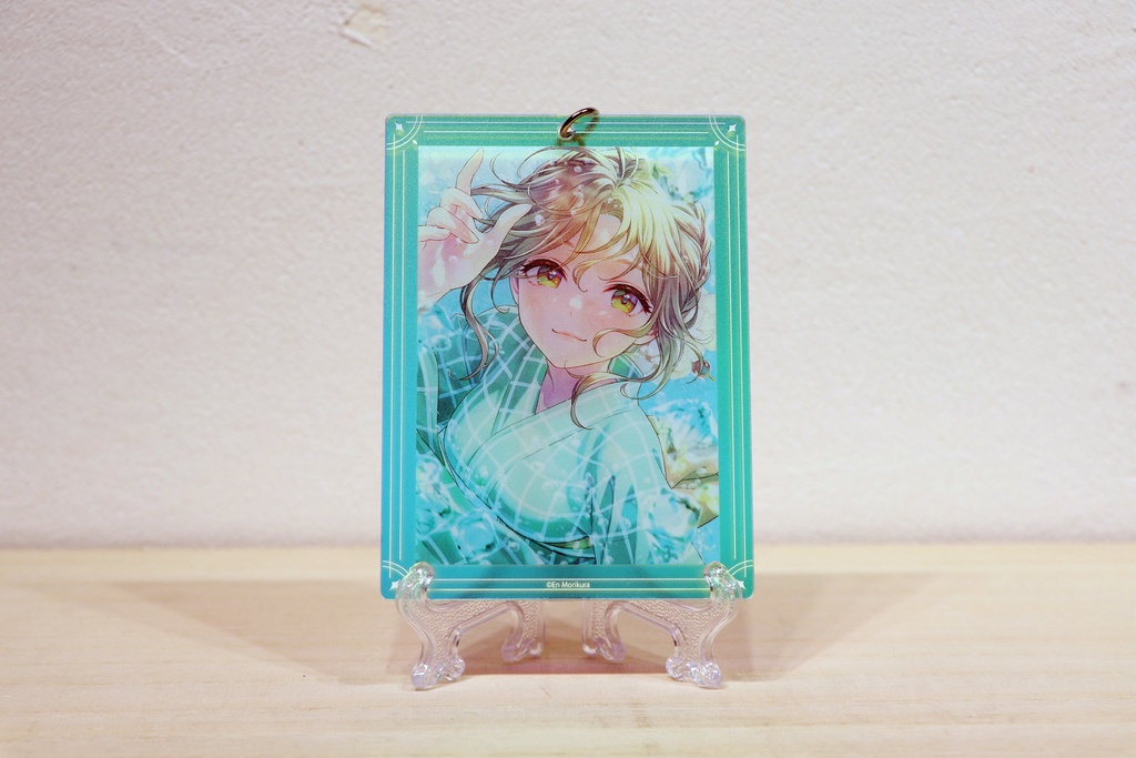 森倉円　オーロラアクリルキーホルダー　Muskmelon