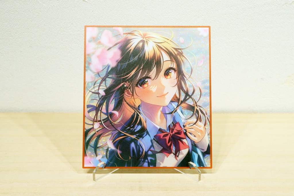 森倉円　アクリルミニ色紙  カバーイラスト