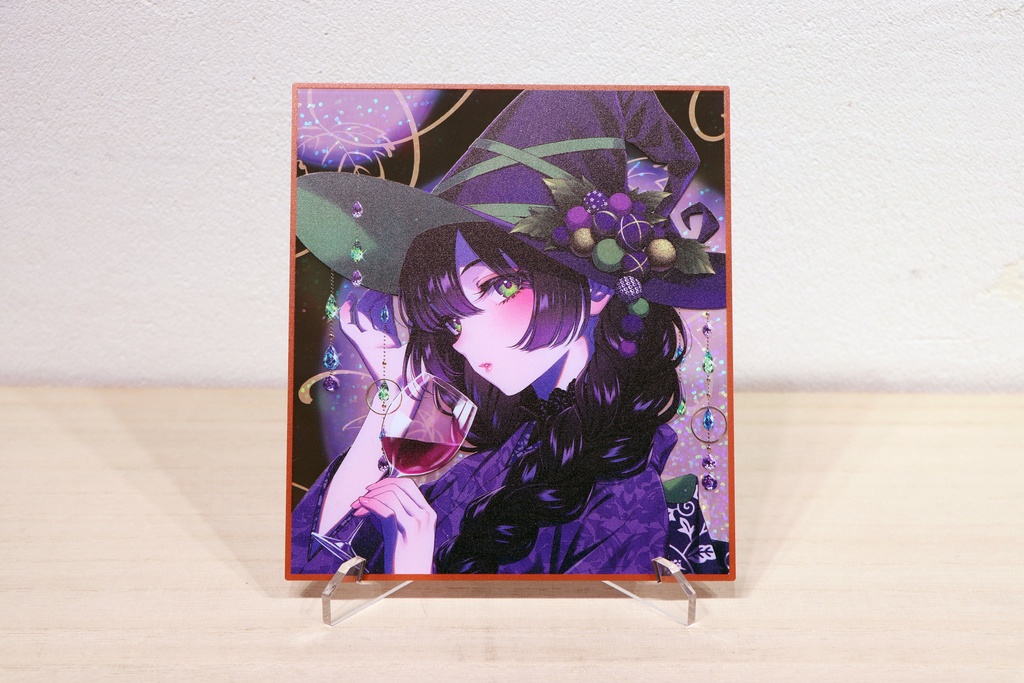 森倉円　アクリルミニ色紙  Grapes