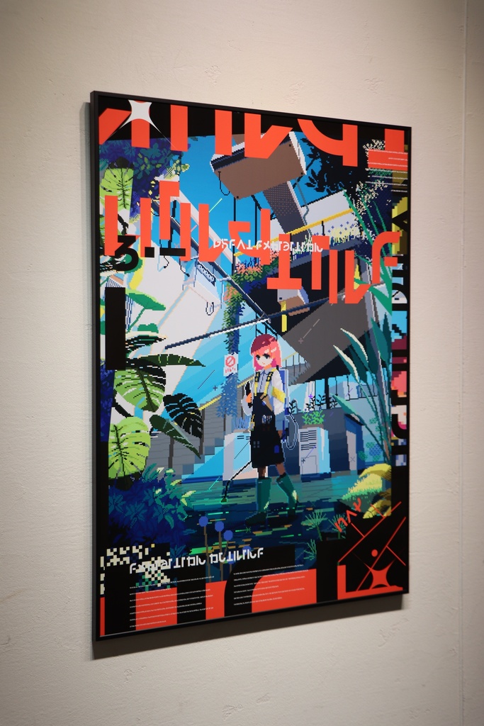 UVプリントポスター作品 APO+ × Kaoru Miyazaki 【受注生産】