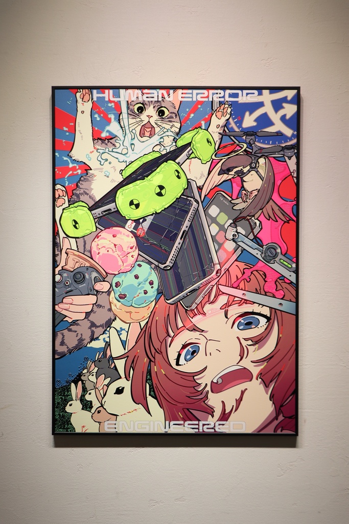 UVプリントポスター作品　tarou2 × 草野剛　【受注生産】