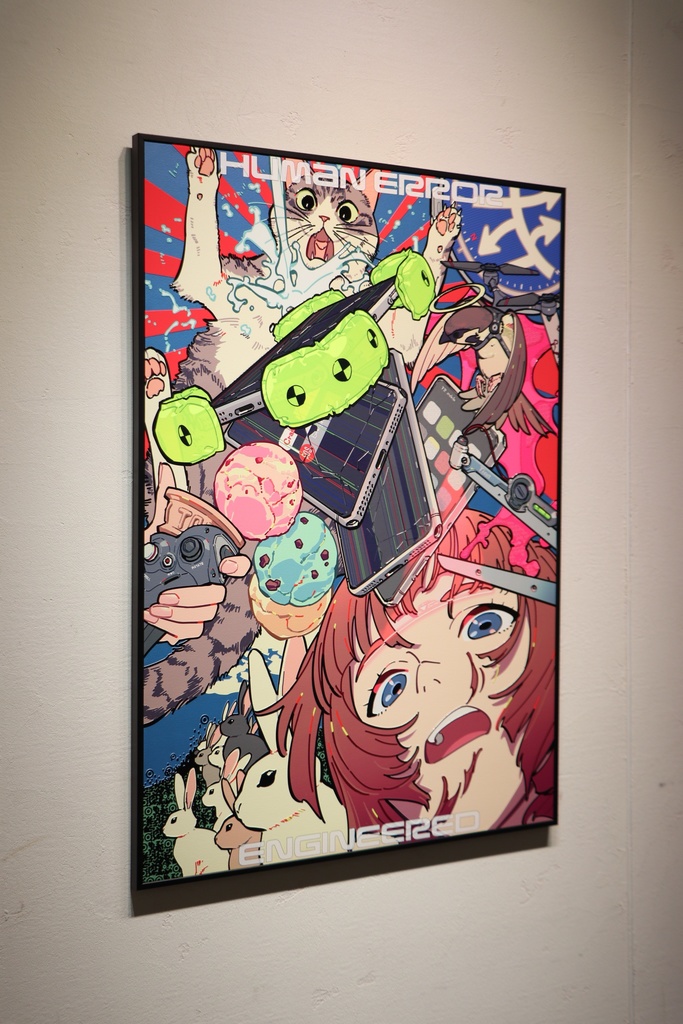 UVプリントポスター作品 tarou2 × 草野剛 【受注生産】