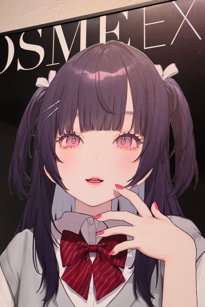 UVプリントポスター作品 はむねずこ × eins【受注生産】