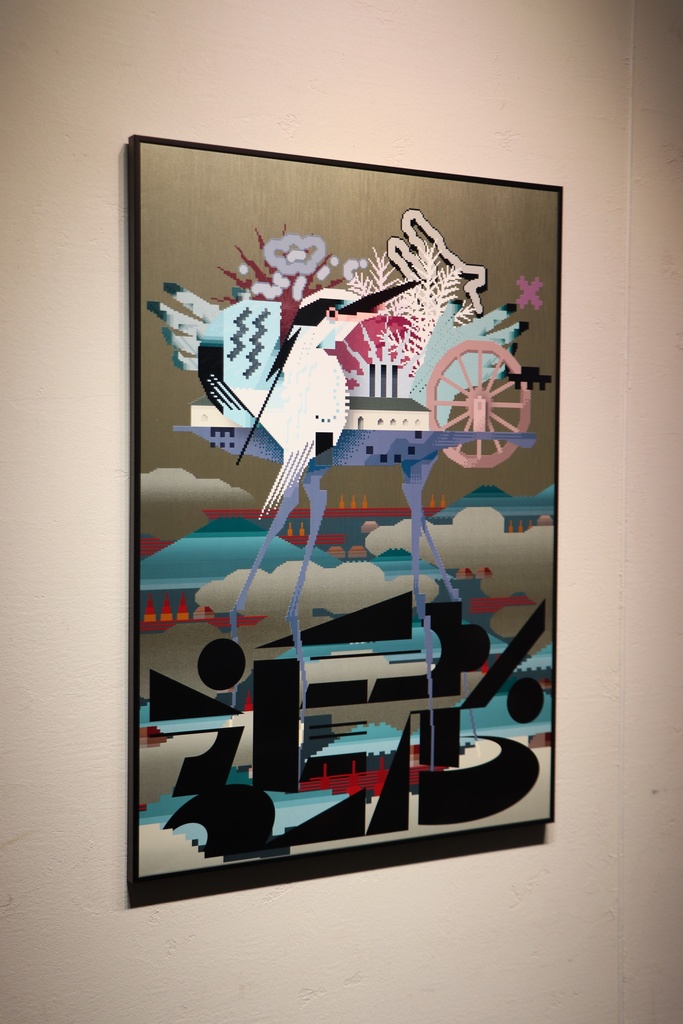 UVプリントポスター作品 ヘルミッペ × サワイシンゴ 【受注生産】