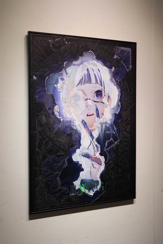 UVプリントポスター作品 米山舞 × Minami Fuji 【受注生産】