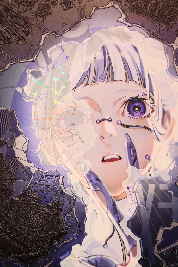 UVプリントポスター作品 米山舞 × Minami Fuji 【受注生産】