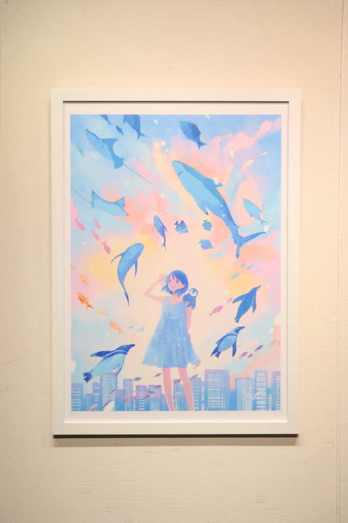 複製原画　額付　tabi　【受注生産】