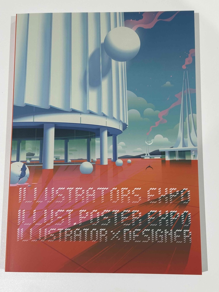 図録　サイン本　IILUSTRATORS EXPO     ILLUST.POSTER EXPO