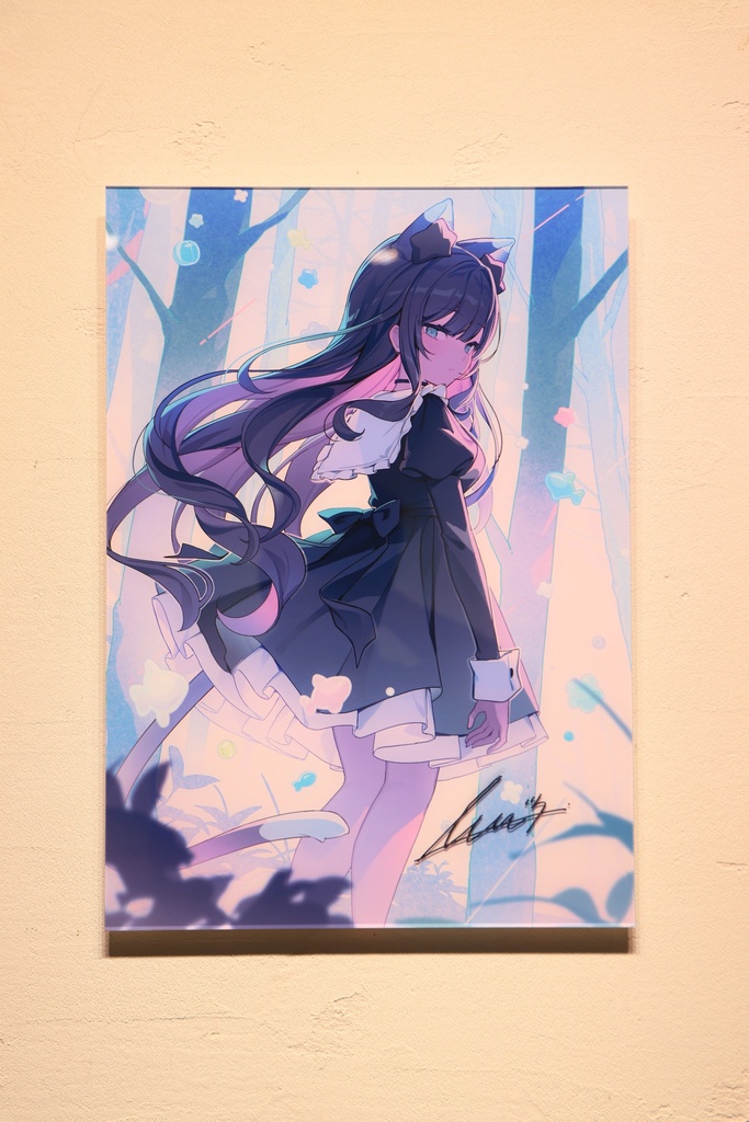 イコモチ　アクリルマウント　Rain　【受注生産】