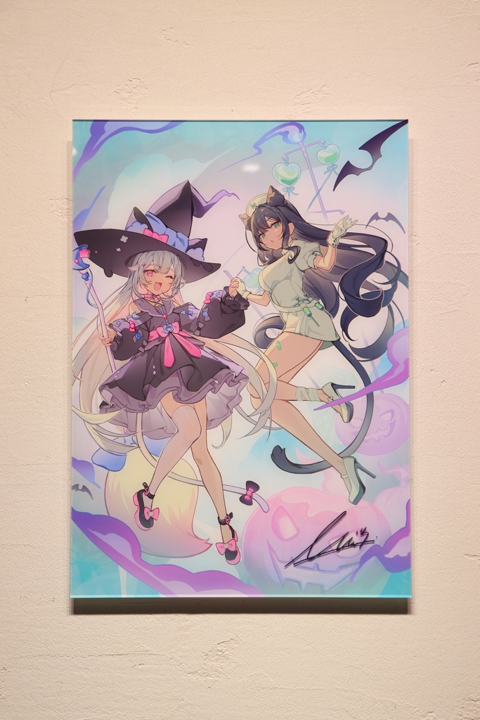 イコモチ　アクリルマウント　真夜中のハロウィン　【受注生産】