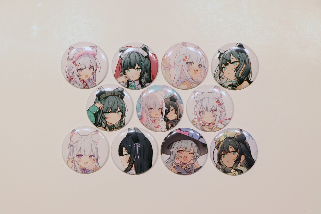 イコモチ　缶バッジ全１１種　　【ランダム販売】
