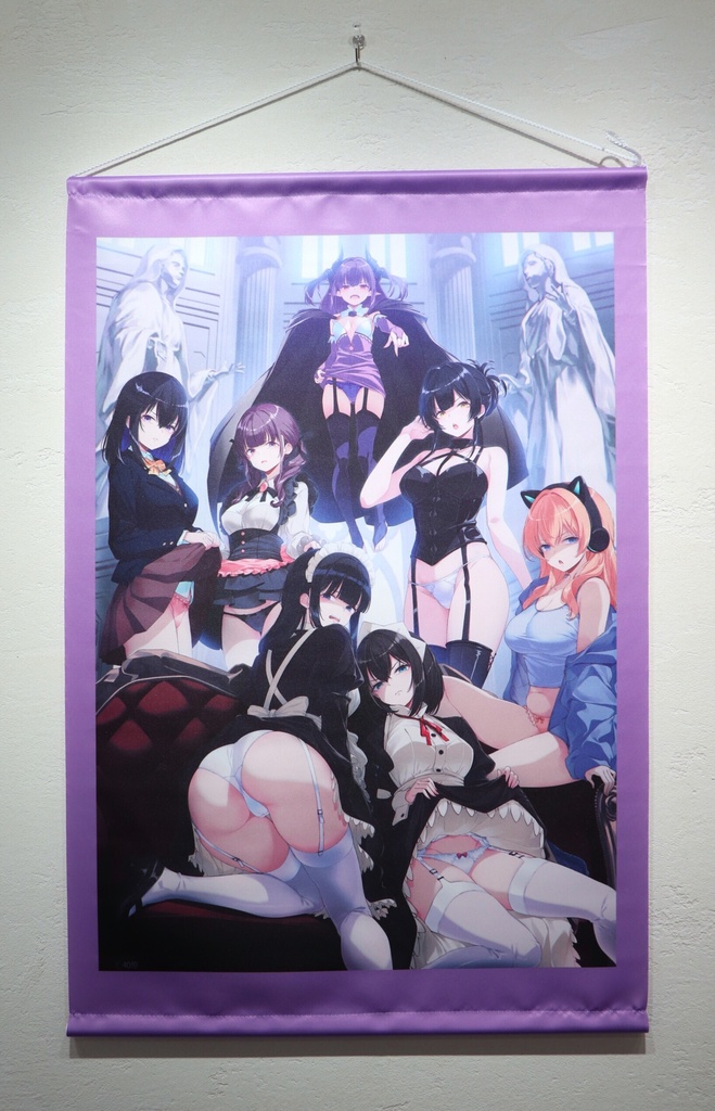 嫌パン展in KYOTO　Ｂ２タペストリーB　【受注生産】