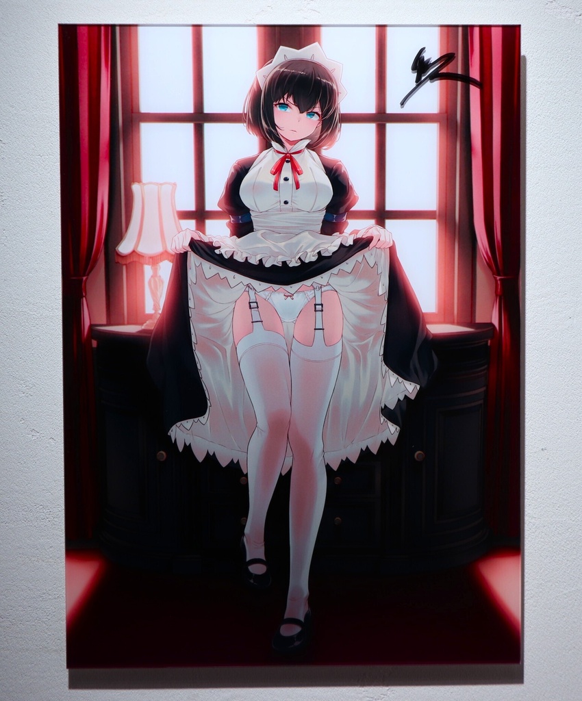 嫌パン展in KYOTO　アクリルマウント　１５．画集表紙「伊東ちとせ」　【受注生産】