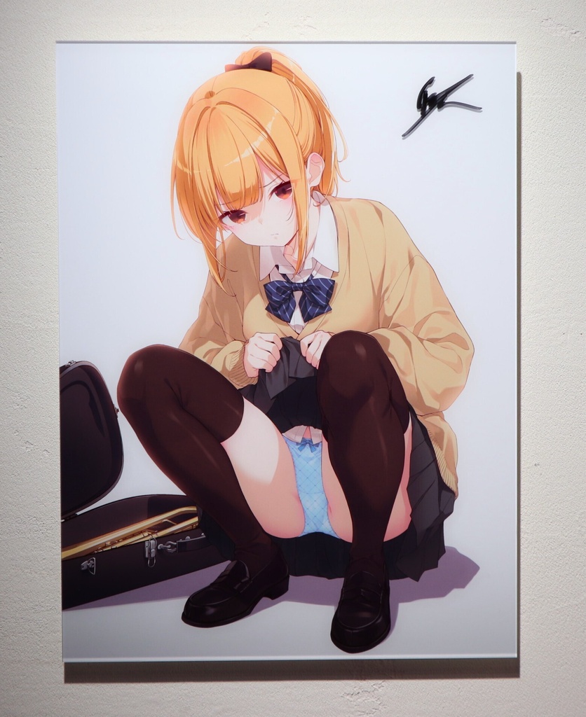 嫌パン展in KYOTO　アクリルマウント　２１．吹奏楽部の女の子に…　【受注生産】
