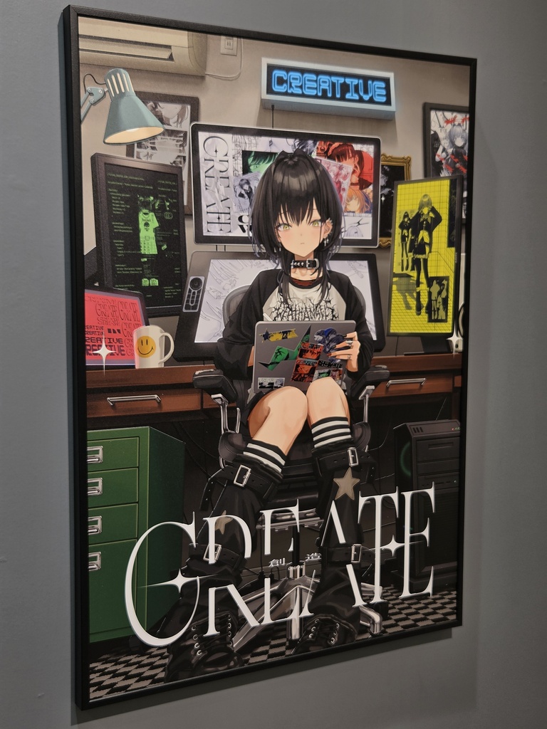 UVプリントポスター作品 儀式×neybell 【受注生産】