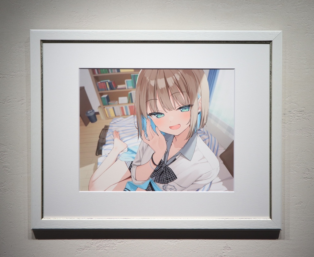 むにんしき　複製原画　１０．からかい上手な女友達に…　【受注生産】