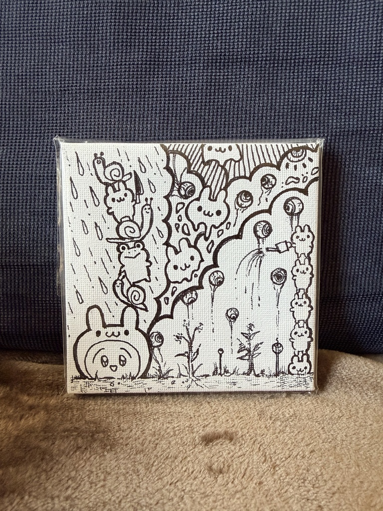 キャンバスアート　原画10×10