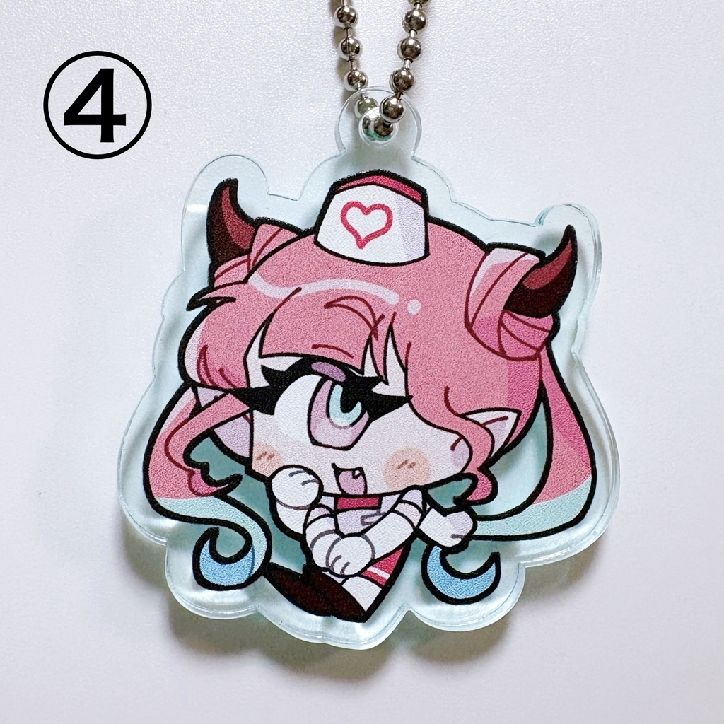 【フロムノア】アクリルキーホルダー4種/ケネウ/ルイス/フーマ/ロジーカ【50mm】