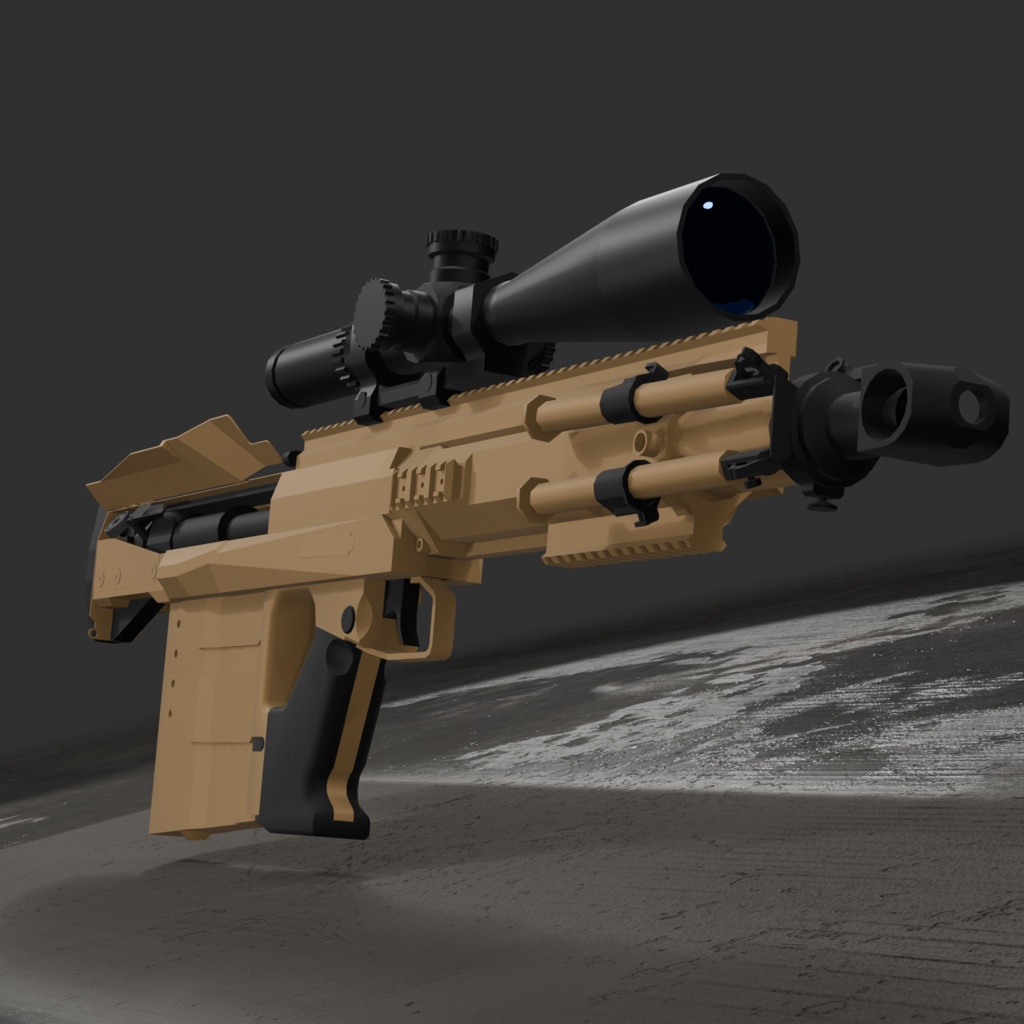 【VRChat想定・MA対応済】Gepárd M6 LYNX 【ギミック搭載】