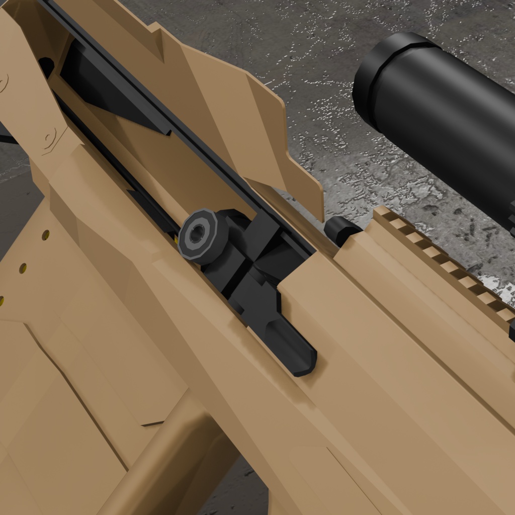 【VRChat想定・MA対応済】Gepárd M6 LYNX 【ギミック搭載】